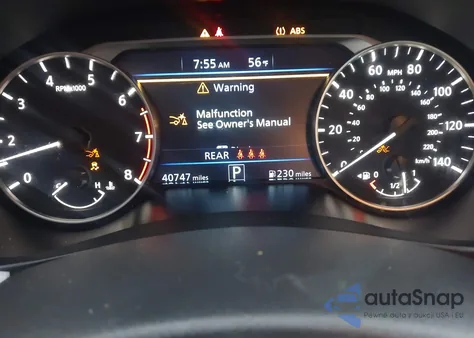 2024 Nissan Altima Sr Fwd z USA, uszkodzony, nr VIN 1N4BL4CV4RN430229